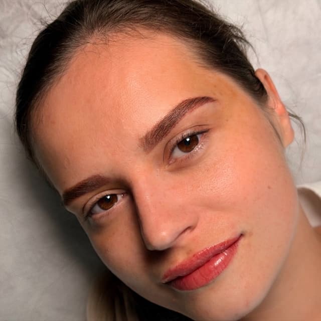 Combo permanent makeup Lips&Brows at Dr.Lash in Panama City, FL